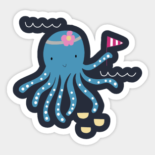 Octopus Sticker